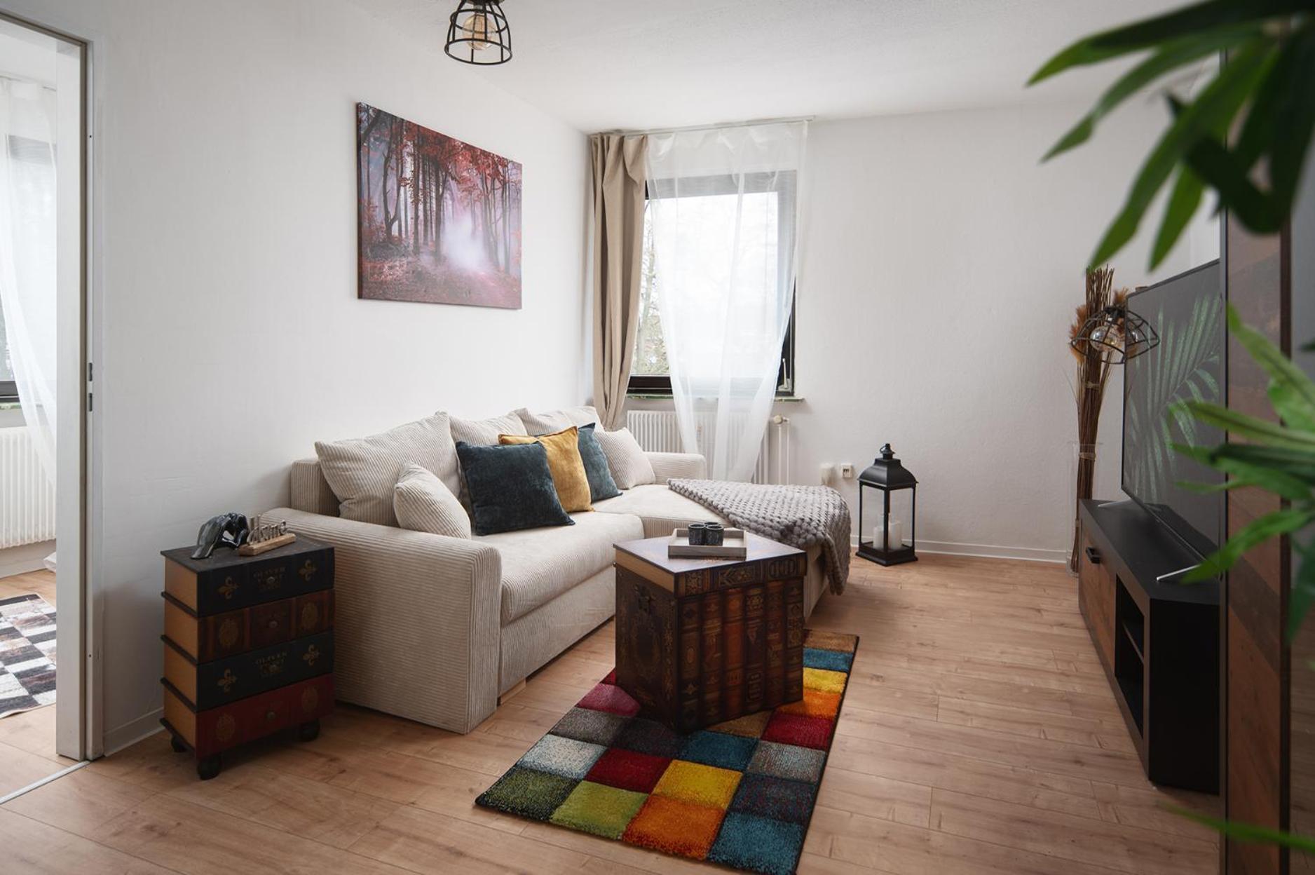 1-4 Gaeste Wohnung W-Lan, Netflix, Amazon, Parken, Arbeitsplatz, 24H Check In ,Vollausgestattet Kueche, Handtuecher Seife U,V,M Fuer Geschaeftsreisende, Paare, Familien , ダッテルン エクステリア 写真